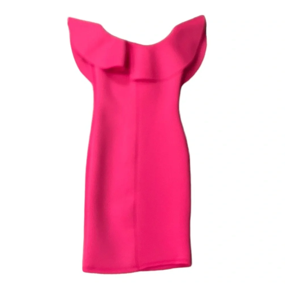 Akira - Pink Off the Shoulder Party Dress - Women’s Size Small - Picture 2 of 4